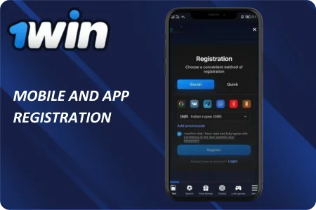 1Win Mobile and App Registration